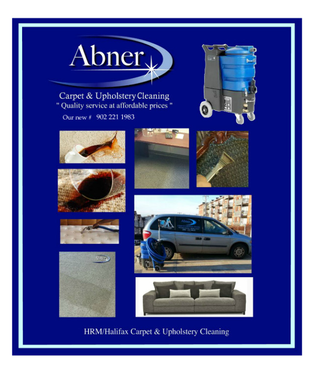 Professional Carpet & Upholstery Steam Cleaning Specials in Cleaners & Cleaning in City of Halifax