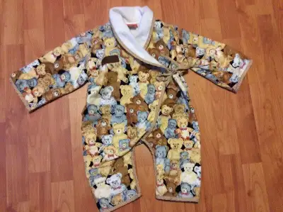 Teddy Bear Towel Lined Jumper-size 12 months, View more
