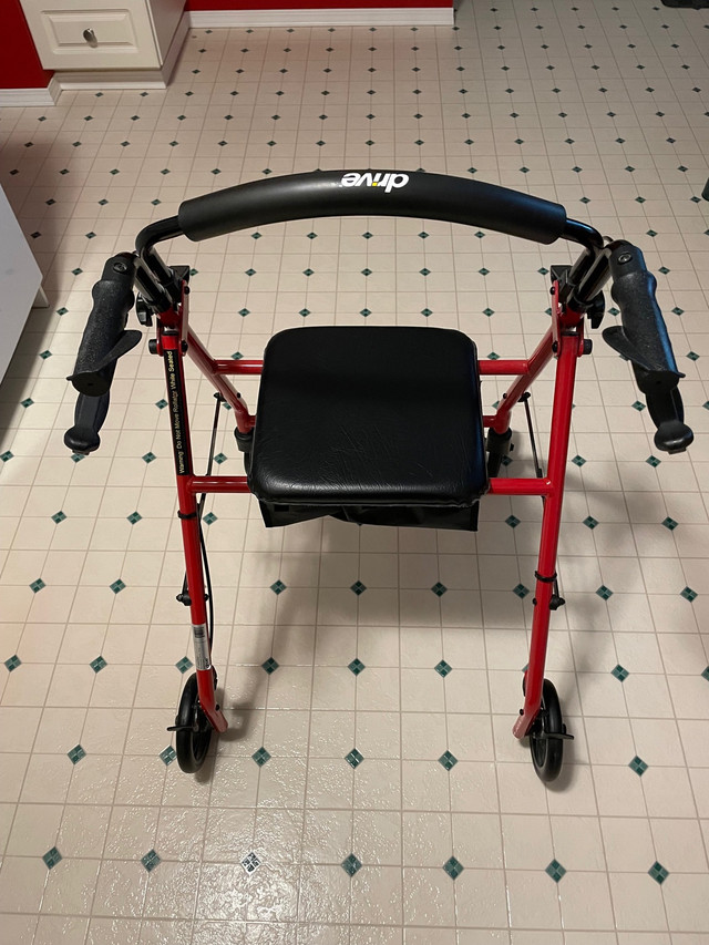 Drive 4 Wheel Walker in Health & Special Needs in Calgary - Image 2