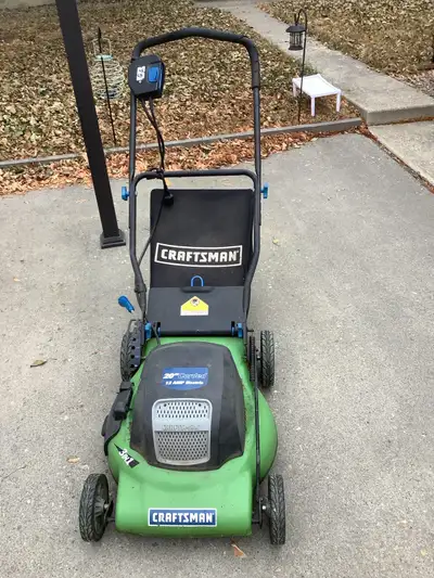 Craftsman electric lawnmower. Very good condition. Huntington Hills pickup. First come first serve....