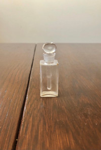 Tiny Art Glass Antique Perfume Decanter Bottle Display Vintage