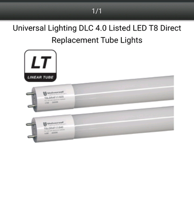 I have 2 cases of (25 lamps each) 2 Foot 8 Watt 1250 Lumen DLC Listed Ballast Compatible LED Tube 40...
