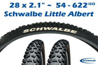 28 x 2.1 ::::::: Schwalbe “Little Albert” MTB Tires