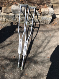 Crutches for people 5’2” -5’10”
