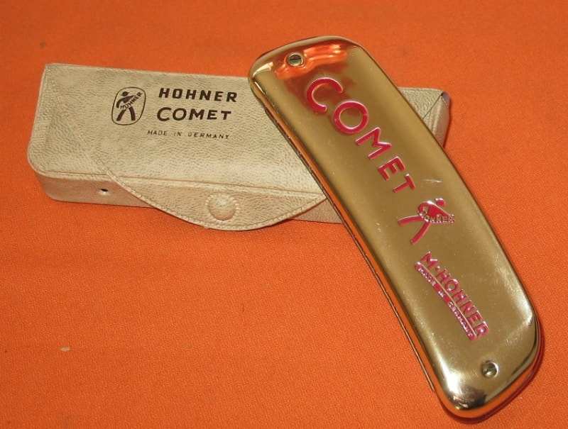 Harmonica Hohner Comet 32 Reed Holes Key Of (C) New Arts