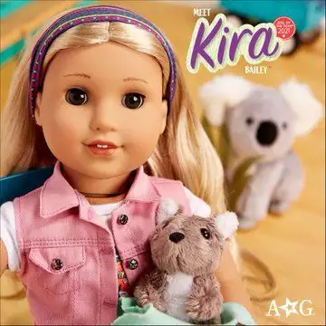 DISO KIRA BAILEY AMERICAN GIRL DOLL $50, View more