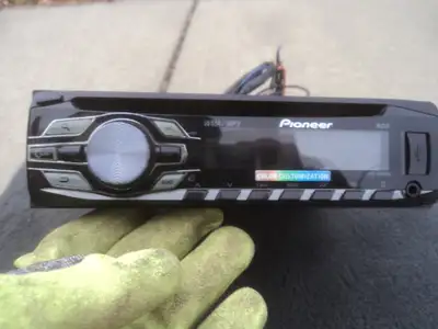 Pioneer DEH-3400UB car stereo come with wiring harness. Media Playback: CD, CD-R/RW, MP3, WMA. Conne...