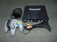 Console Nintendo 64 avec manette