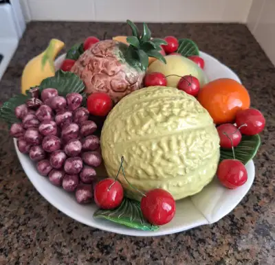 Ceramic Fruit Decorative Plate, View more