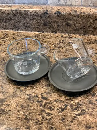 Nespresso cups and saucer 