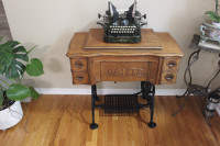 Antique White Sewing machine