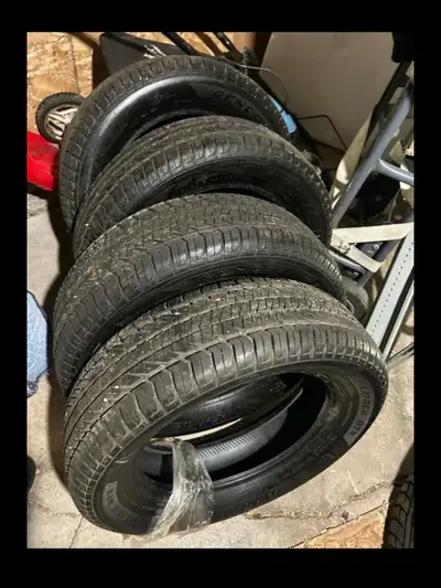 These all season tires that we no longer have the vehicle so these are up for grabs at a steal. Thes...