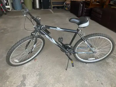 26” Mountain bikes in good condition( seldom used) One male and one female. $80 each