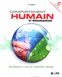 COMPORTEMENT HUMAIN & ORGANISATION 4E EDITION