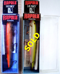 NEW Rare Discontinued Collectable RAPALA Husky H-13 fishing lure