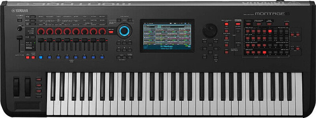 Yamaha Montage 6 Synthétiseur 61 notes  AWM2  FM-X Keyboard dans Pianos et claviers  à Lac-Saint-Jean - Image 4