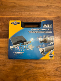 20 PC Viper Air Die Grinder Kit