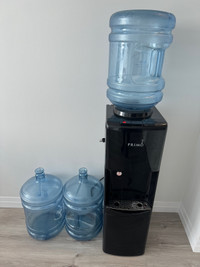 Primo Water Cooler + bottles