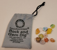 Smithsonian Rock and Gem Dig Gemstones and Mineral