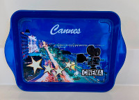 Cartexpo- Metal Decorative Tray of Cannes, France