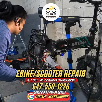 Having problems with your e-bike or electric scooter? We offer professional service at affordable ra...