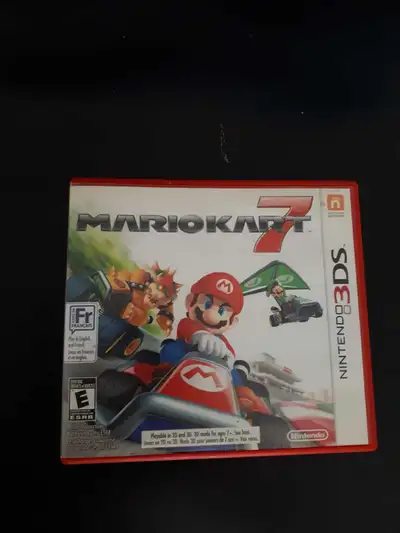 Get ready to race with Mario Kart 7 for the Nintendo 3DS! This **used** game is in good condition an...