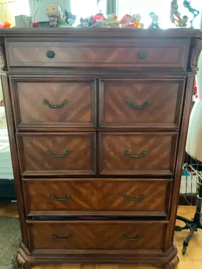 Vintage wooden dresser, View more