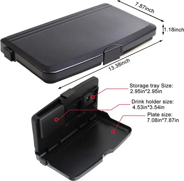 Multi-Functional Portable Foldable Car Backseat Tray Desk62864362868355123