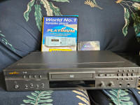 Platinum T40 Karaoke Player With Songbook + 5 CD's