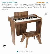 Kids piano keyboard and chair 37 keys