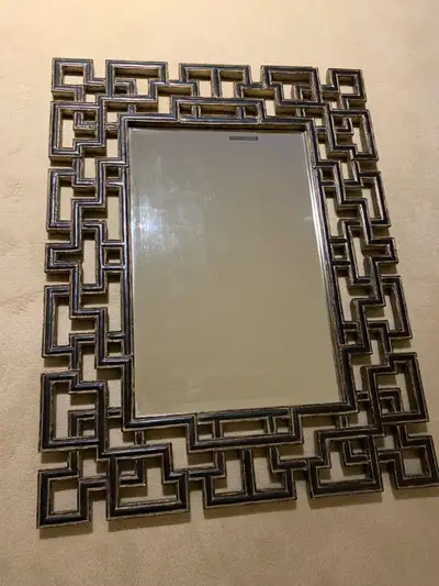 Large Framed BEVELLED Mirror- Price ADJUSTED, View more