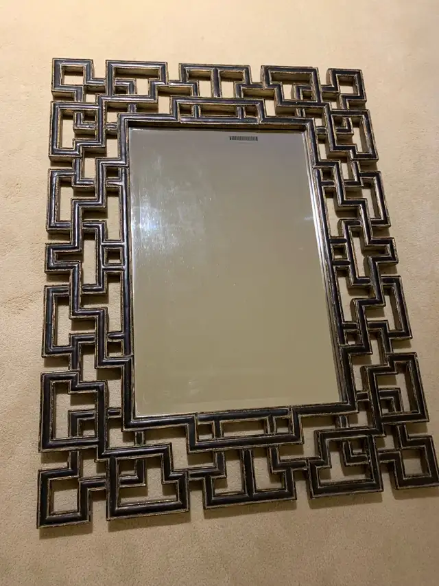 Large Framed BEVELLED Mirror- Price ADJUSTED in Home Décor & Accents in Calgary - Image 2