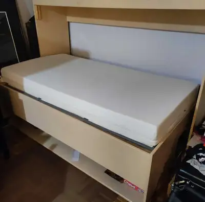 Murphy Bed with Desk, Twin Size - Delivery Option - $675!, View more