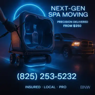 Reliable Hot Tub Moving From $250 — BNW Spa Movers Got a spa to move? Don’t risk injury or damage —...