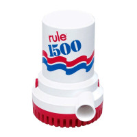 Rule Industries 1500 GPH Bilge Pump 12V 1 1/8" 29-02