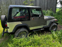 1990 Jeep YJ part out 2.5L manual 