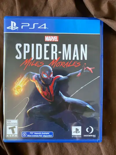 Marvel spider man (miles morales  PS4), View more