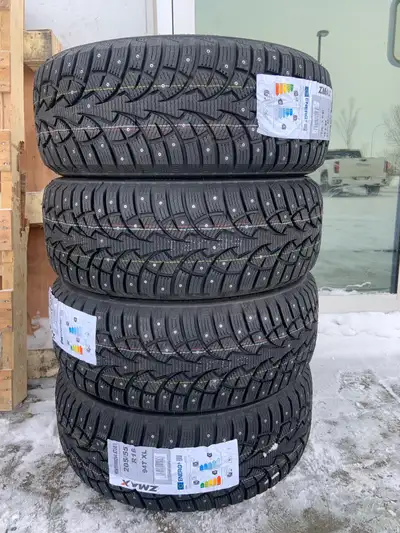 205/55/16 ZMAX winternova studded tires Brand new 16” Zmax tires Unreal value for a studded tire ! T...