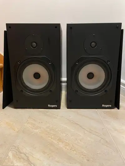 Rogers LS4a/2 Bookshelf 2-Way Stereo Speakers. Made in UK, View more