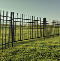 Industrial 6' x 7' Ornamental Line Fencing with 20+1 Units