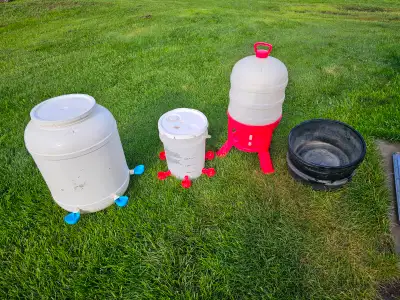 Chicken waterers, View more