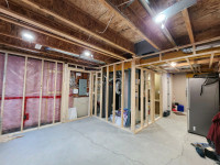 Professional and affordable basement framing services 