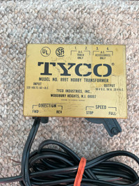 Tyco Model No. 899T Hobby Transformer