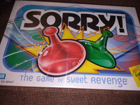 NEW BOARD GAME SORRY