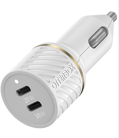BNIB OtterBox 50W Premium Fast Charge Dual USB-C PD Car Charger, View more