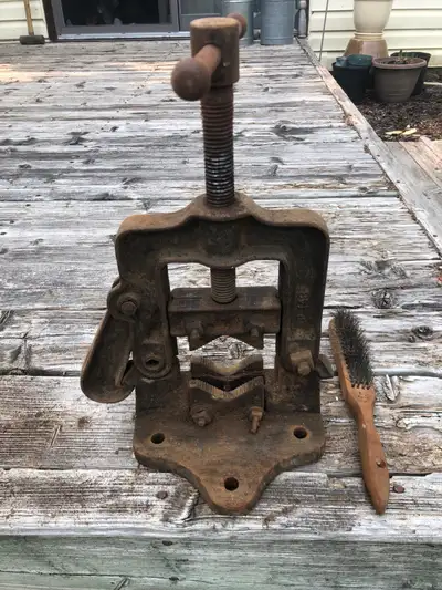 Vintage antique Vice from Hamilton Ontario , View more