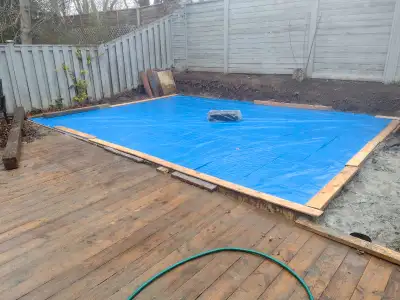 Concrete Slab &shed hot tub & Concrete Repair , View more