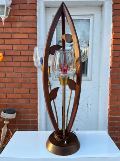 Magnifique grande lampe Vintage  stunning, MCM lamp, View more
