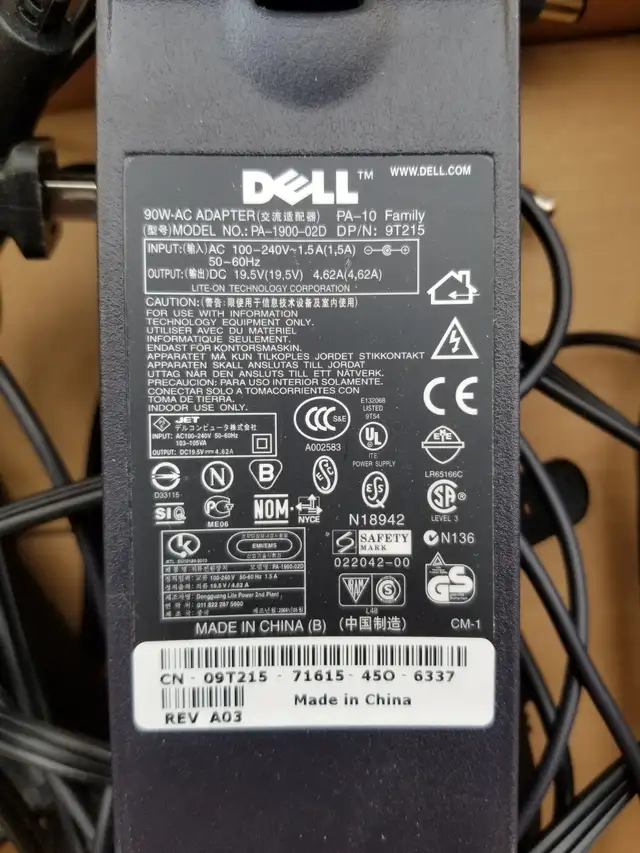 Dell/Lenovo AC Adapters in Laptop Accessories in Brantford - Image 3