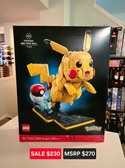 Lego Pikachu and Poké Ball [SALE], View more